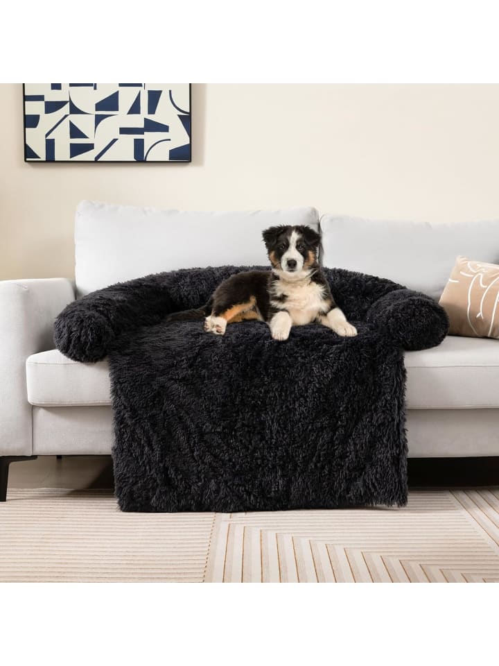 COSTWAY Hundebett 112x101x18cm in Schwarz günstig kaufen onesize