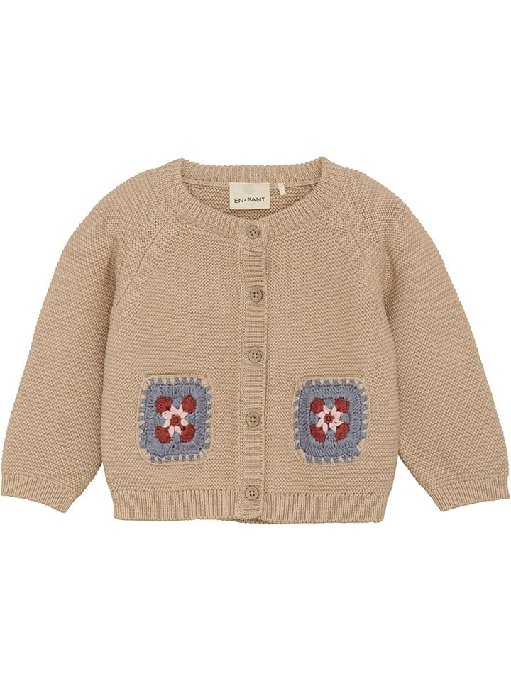 enfant Cardigan in Hellbraun günstig kaufen