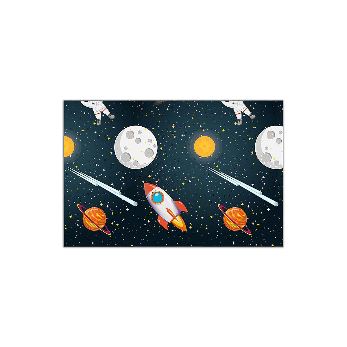 XL 58 Teile Weltraum Rakete Party Deko Set 8 Kinder