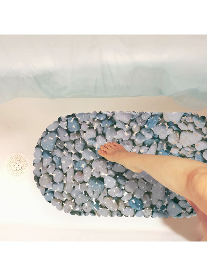 relaxdays Badewannenmatte in Schwarz - (B)36 x (T)68 cm günstig kaufen onesize