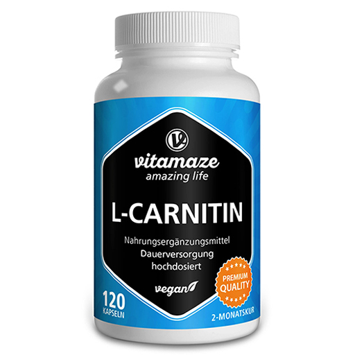 L-CARNITIN 680 mg vegan Kapseln  120 St  Kapseln