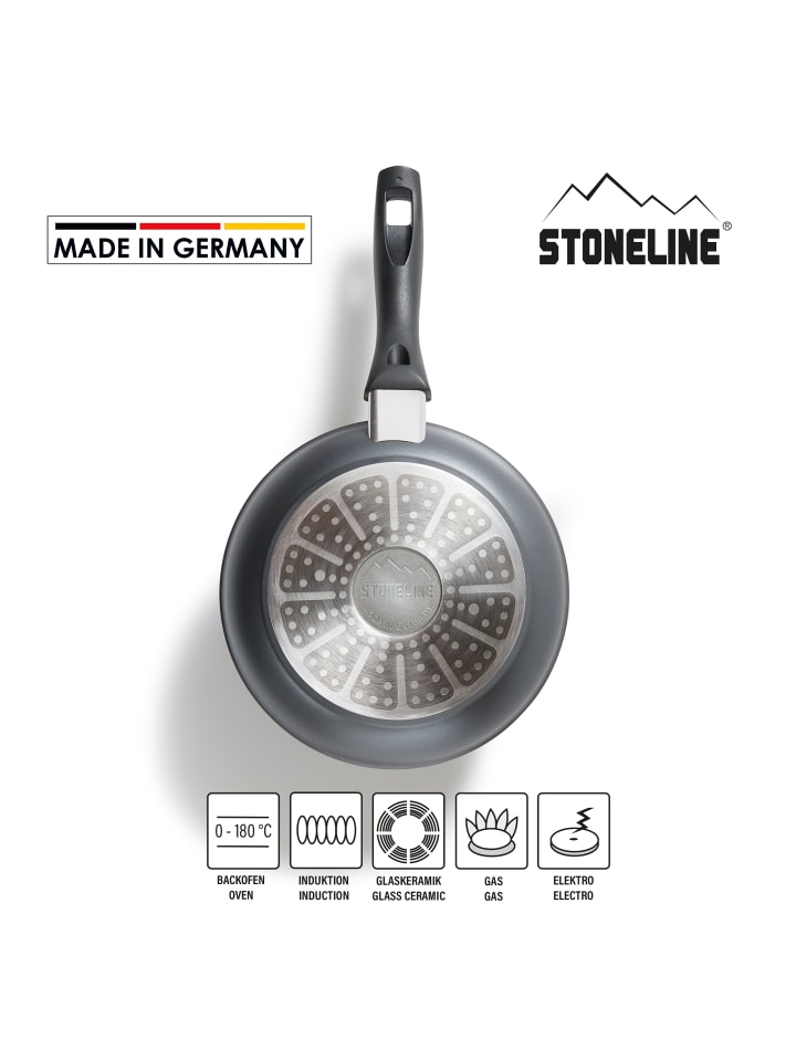 Stoneline Bratpfanne 20 cm | ohne Deckel in Anthrazit günstig kaufen Ø 20 cm