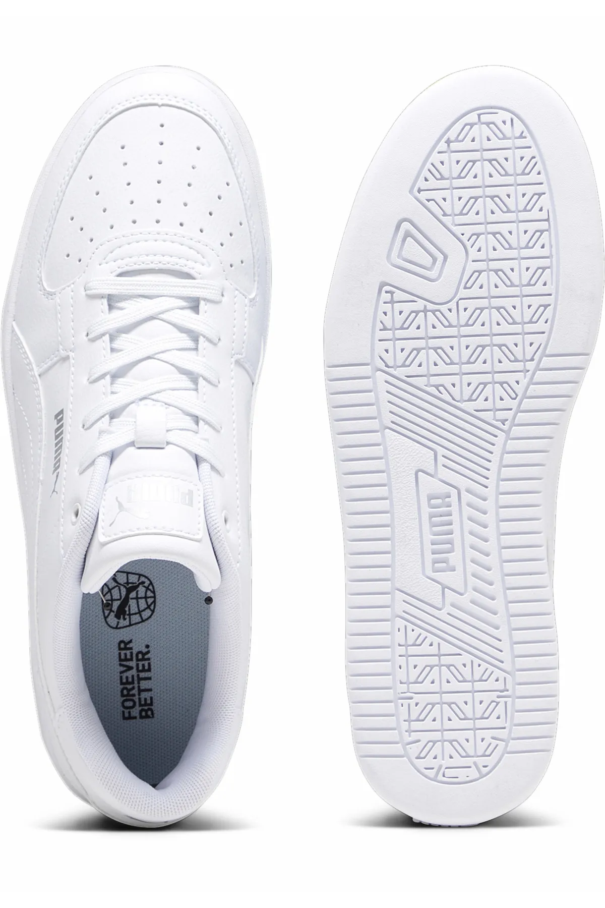 Puma  Sneaker - Weiß - Flacher Absatz