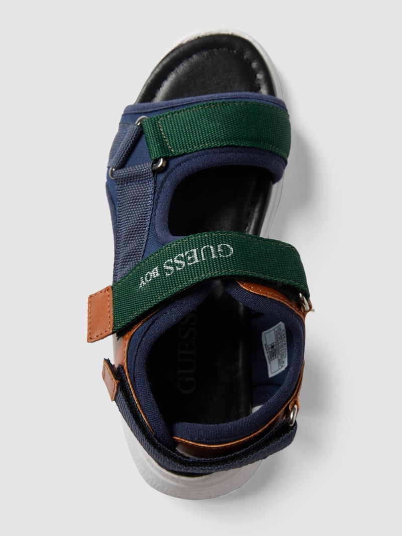 Sandalen im Colour-Blocking-Design Modell 'GAD' in schwarz