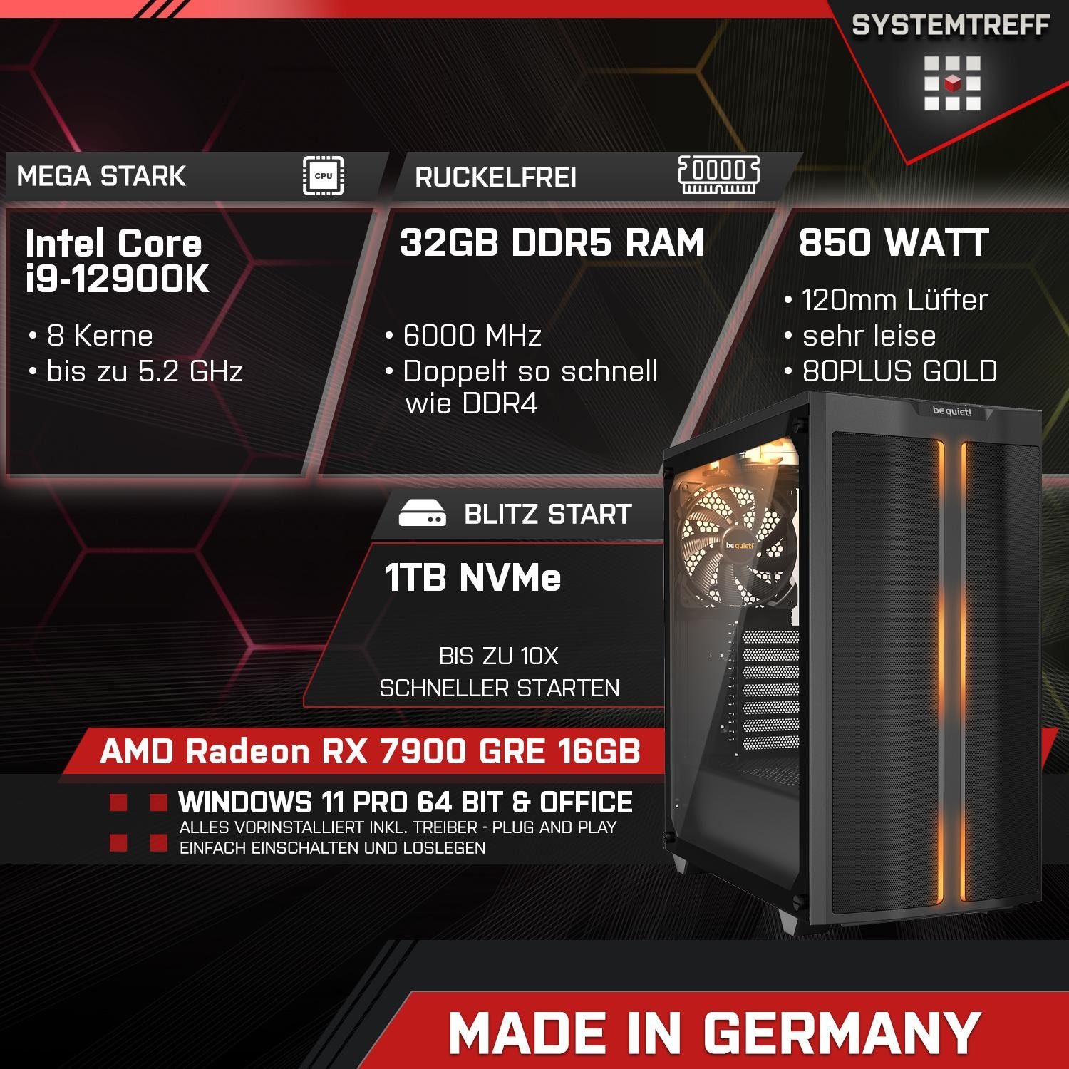 SYSTEMTREFF Gaming-PC-Komplettsystem (27