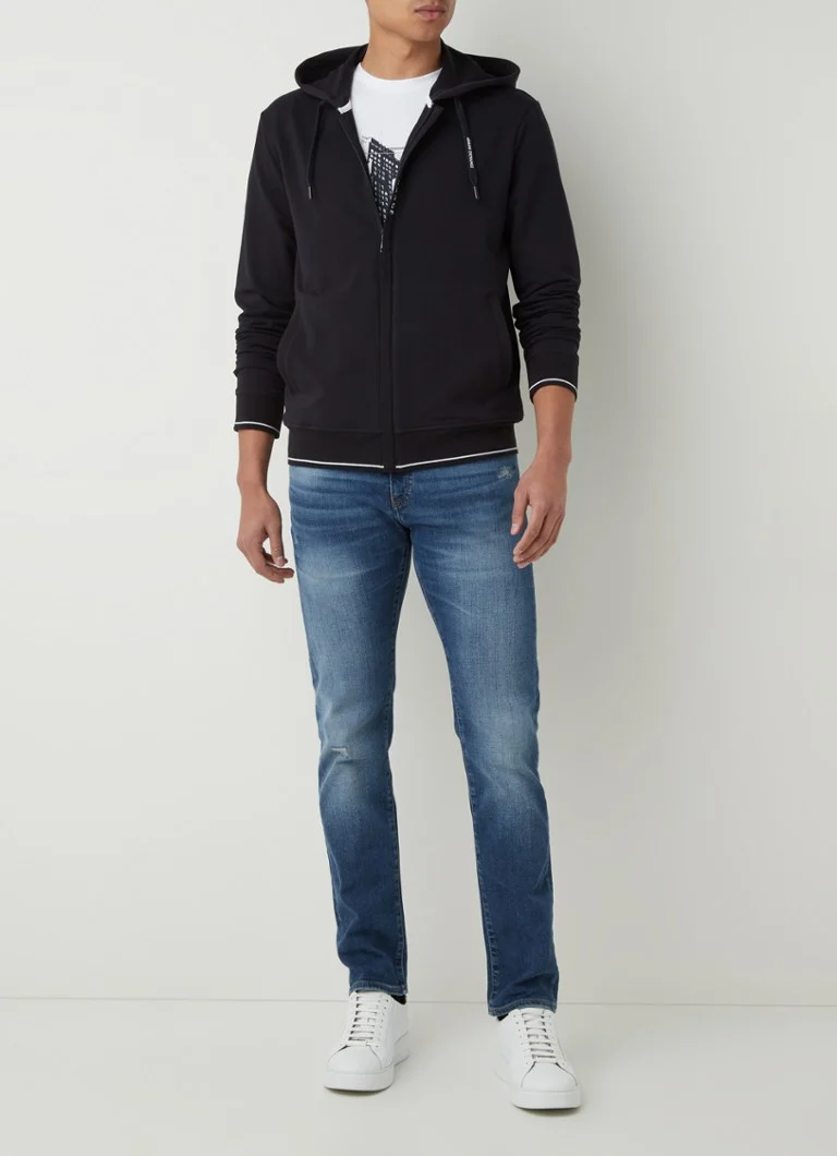 Armani Exchange Sweat jacket with logo