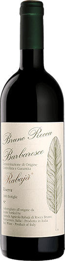 Bruno Rocca : Barbaresco Riserva Rabajà 2015