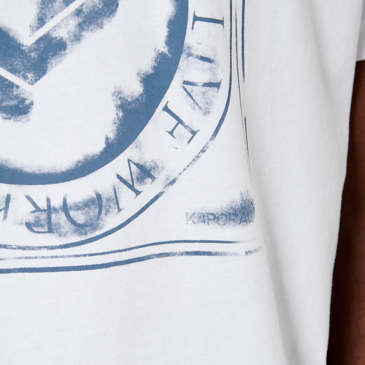 SAUL   T-shirt blanc Homme en 100% coton
