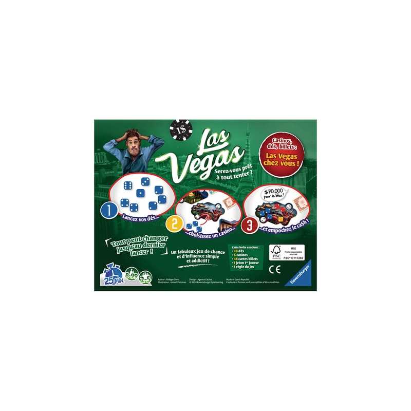 Las Vegas jeu de dés