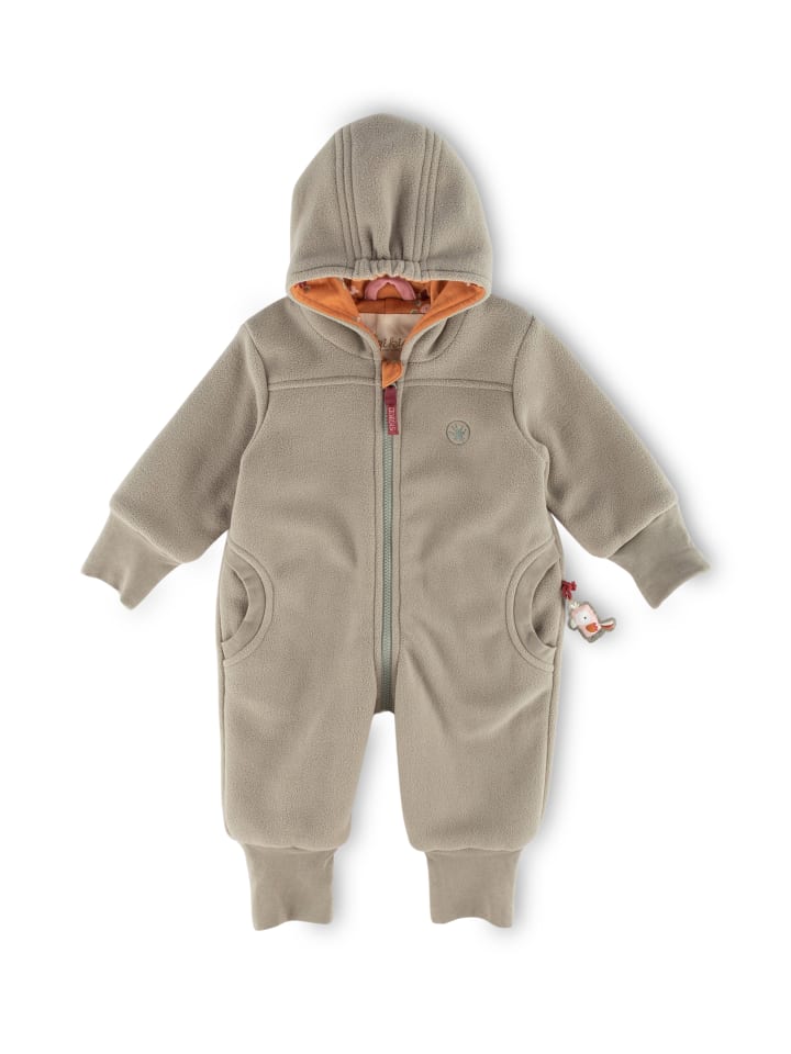Sigikid Fleeceoverall pink cockatoo in grün günstig kaufen
