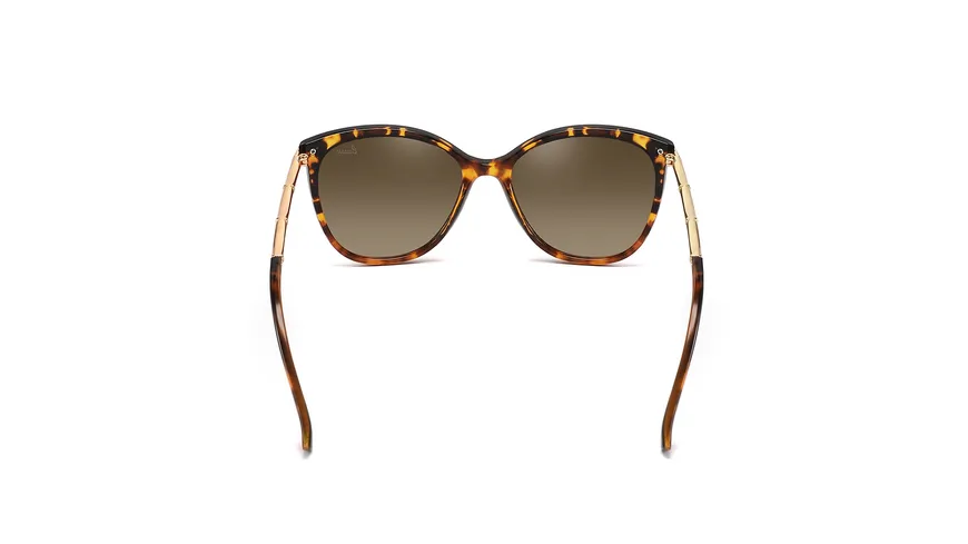 Caresse Brillenmode Sonnenbrille Metallbügel