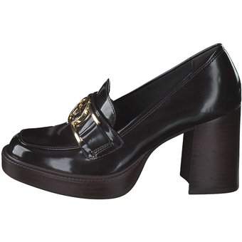 Tamaris Hochfrontpumps in schwarz
