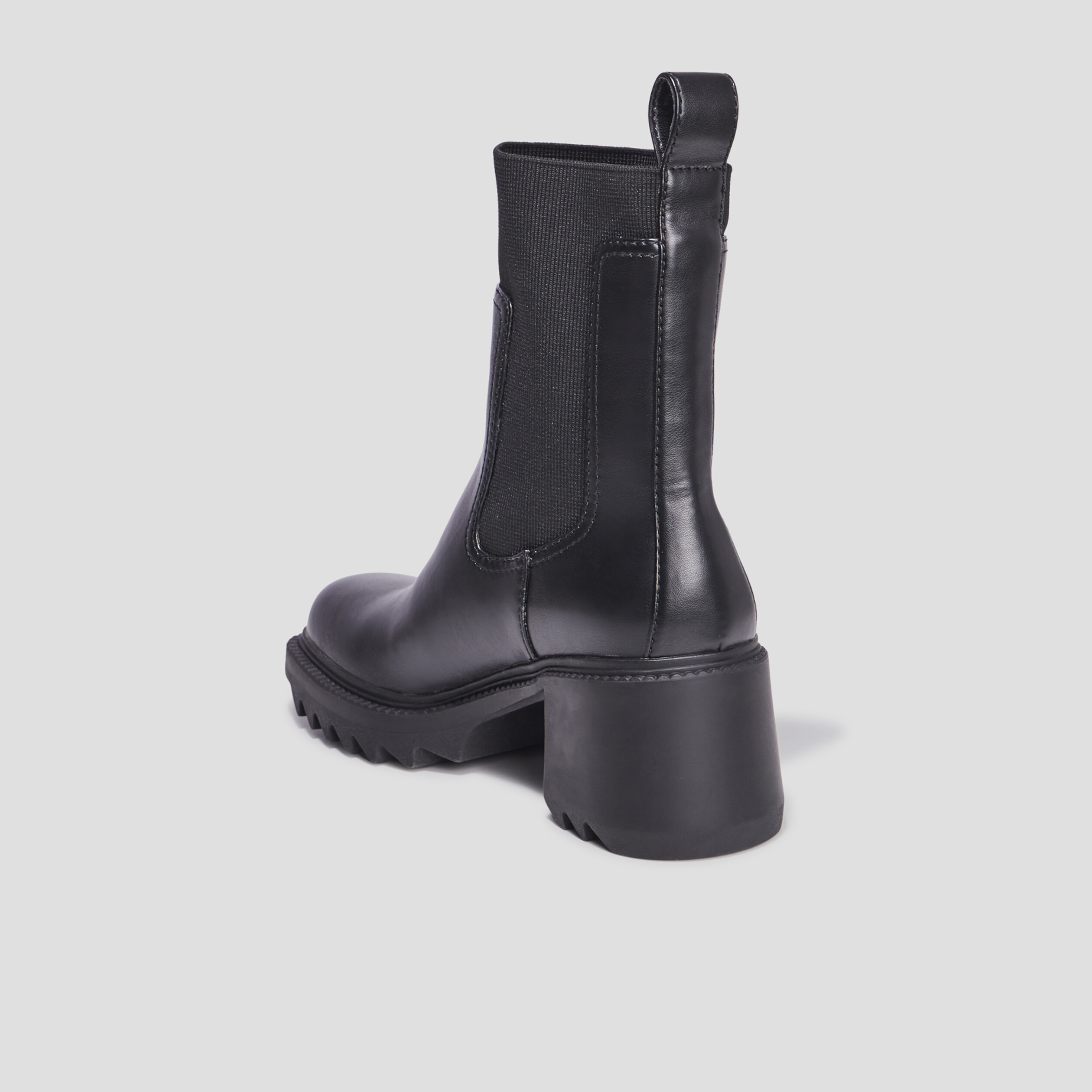 Bottines plateformes et talons noir femme | La Halle