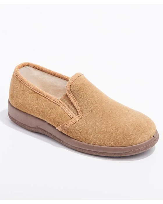 Pantoufles fourrées pure laine