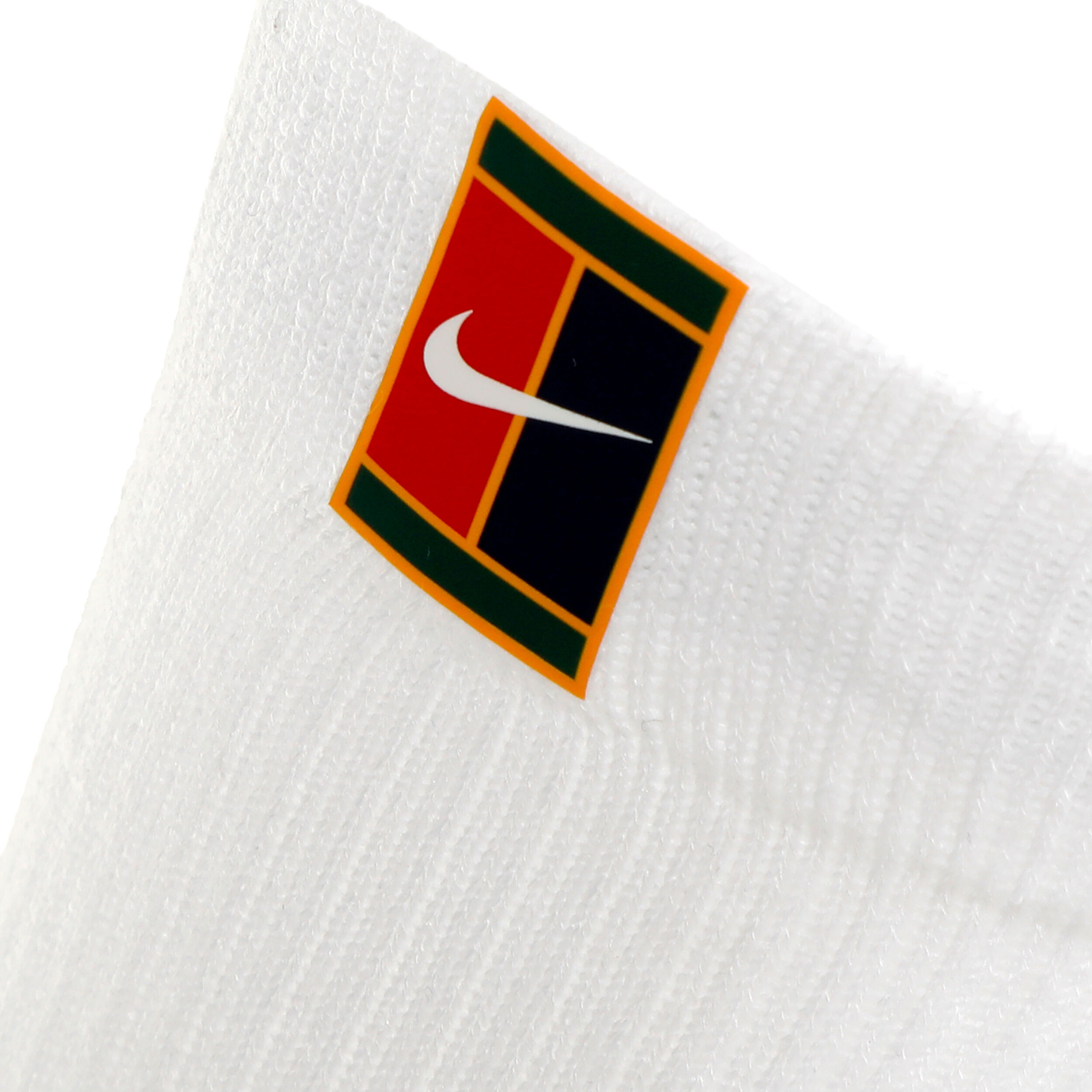 Court Multiplier Cushioned Tennissocken 2er Pack - Weiß, Schwarz