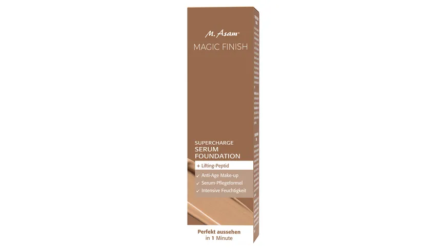 M. Asam® MAGIC FINISH Supercharge Serum Foundation 30 ml CB9575 - creamy nude