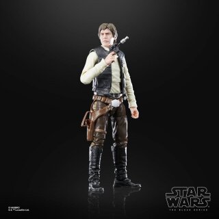 Star Wars Episode VI 40th Anniversary Black Series Actionfigur Han Solo (Endor) 15 cm