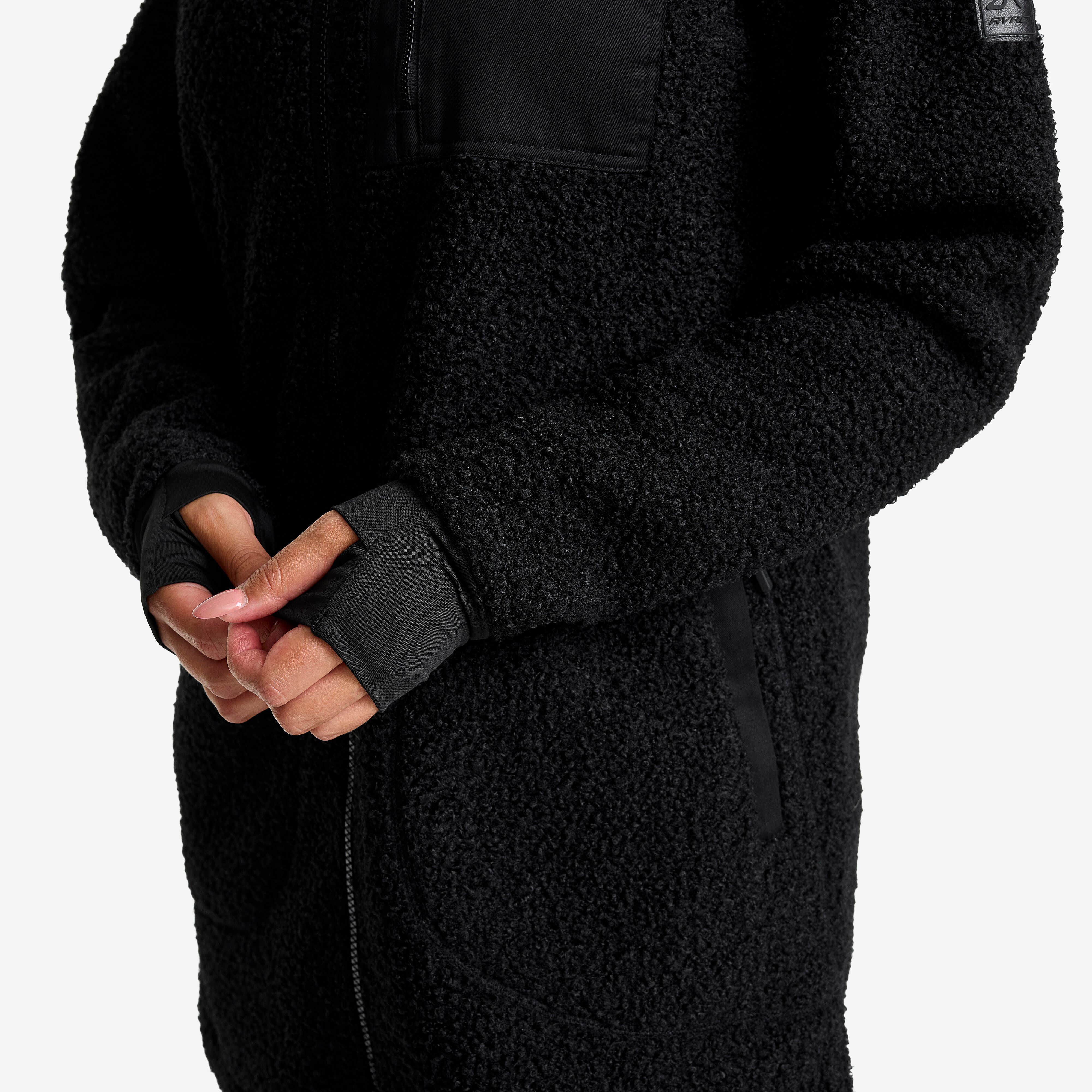 Bigfoot Long Pile Femme Jetblack