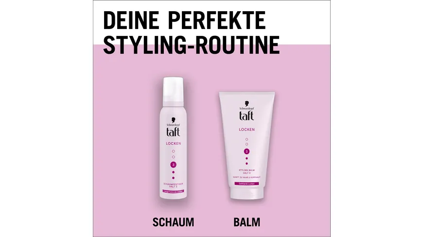 TAFT Styling Balm Locken 150 ml Haltegrad 3 - mittlerer Halt 150 ml
