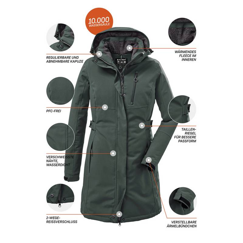 KILLTEC KOW165 Parka Damen