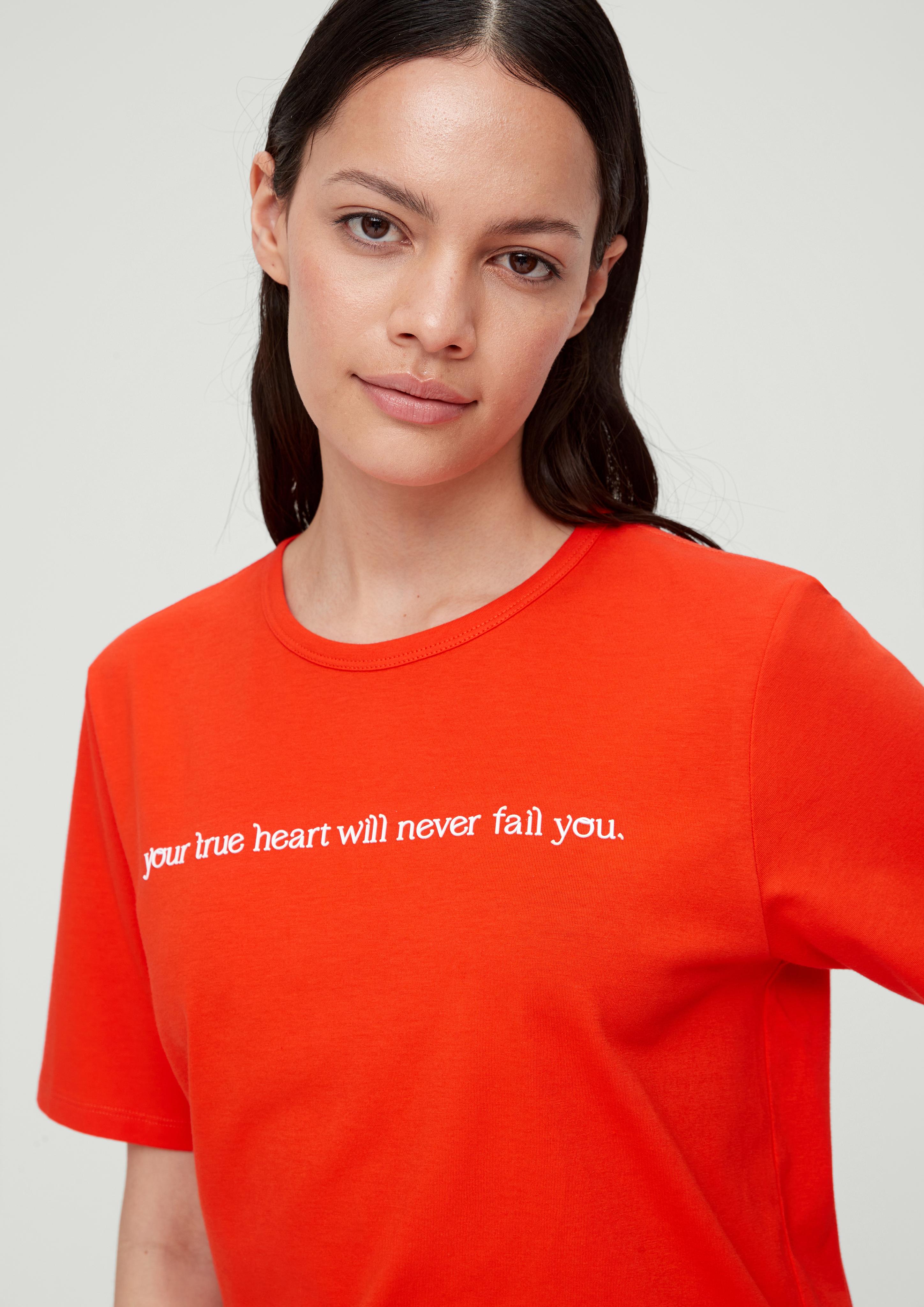 T-Shirt mit Frontprint  2132331-25D0