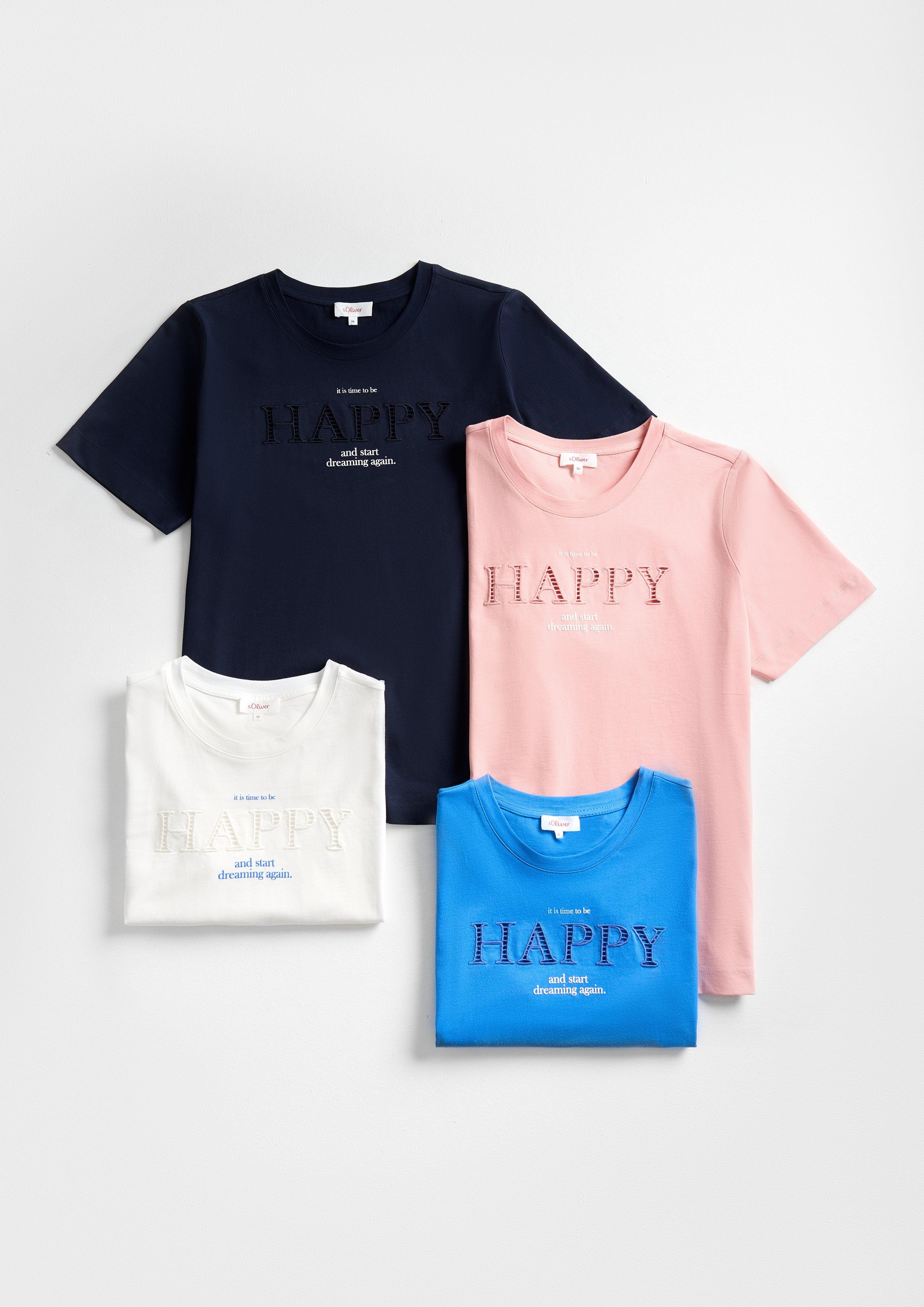 T-Shirt mit Frontprint  2144448-59D0