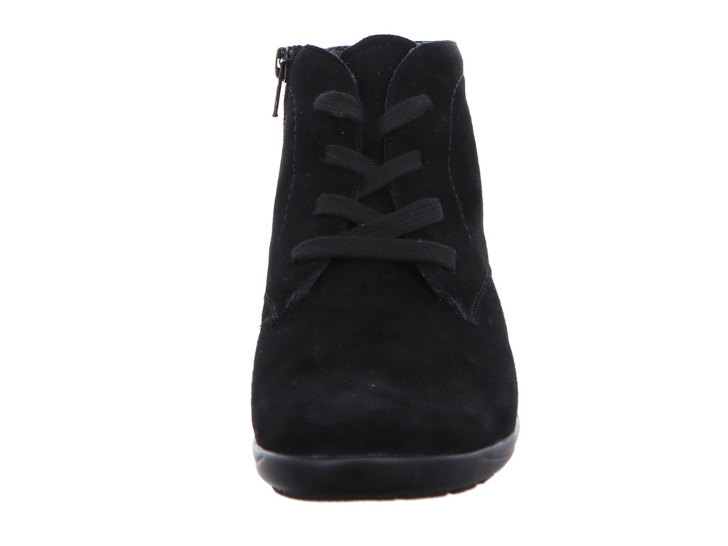 SEMLER Schnür-Stiefeletten schwarz B731