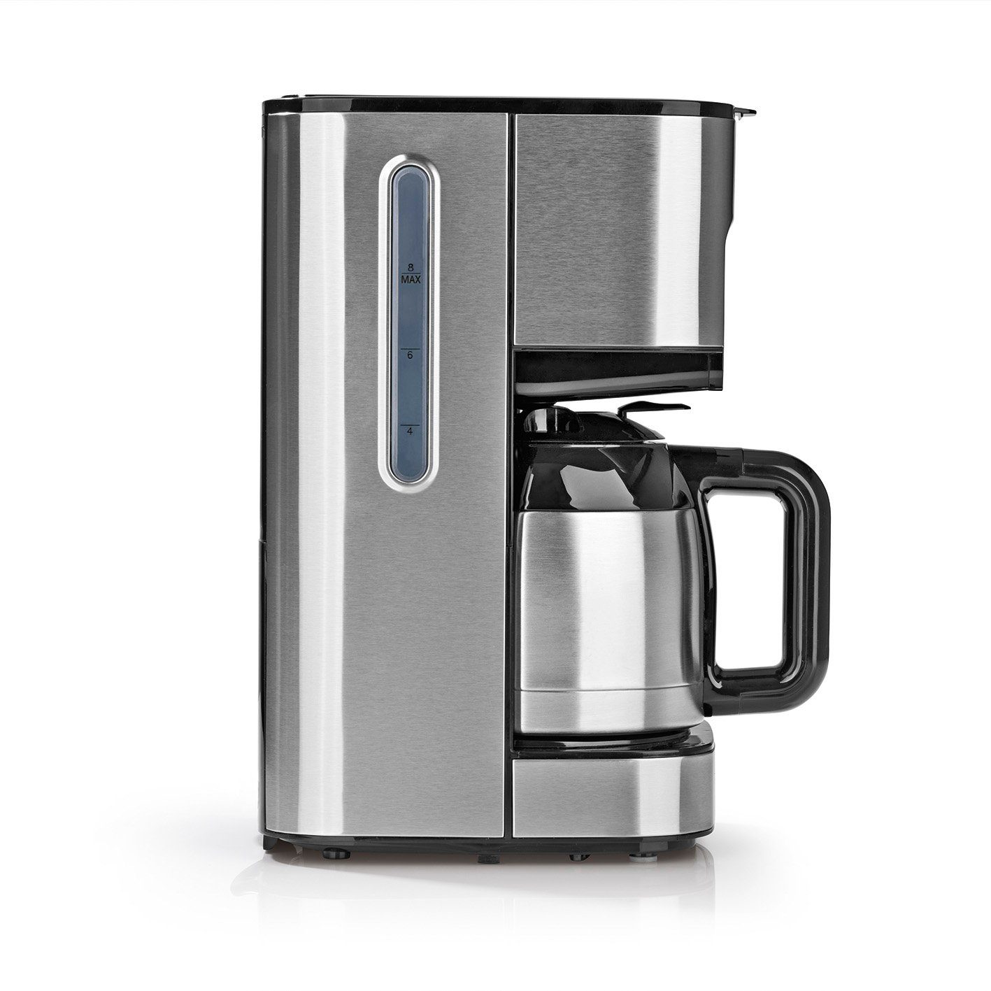BEEM Filterkaffeemaschine FRESH-AROMA-TOUCH inkl. Thermokanne, 1l Kaffeekanne, 10 Tassen Timer Isolierkanne Permanentfilter