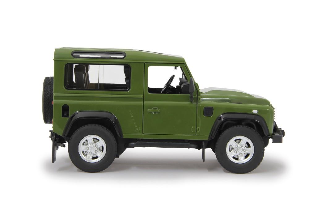 Jamara e.K. JAMARA Land Rover Defender 1:14 grün 2,4GHz Tür manuell