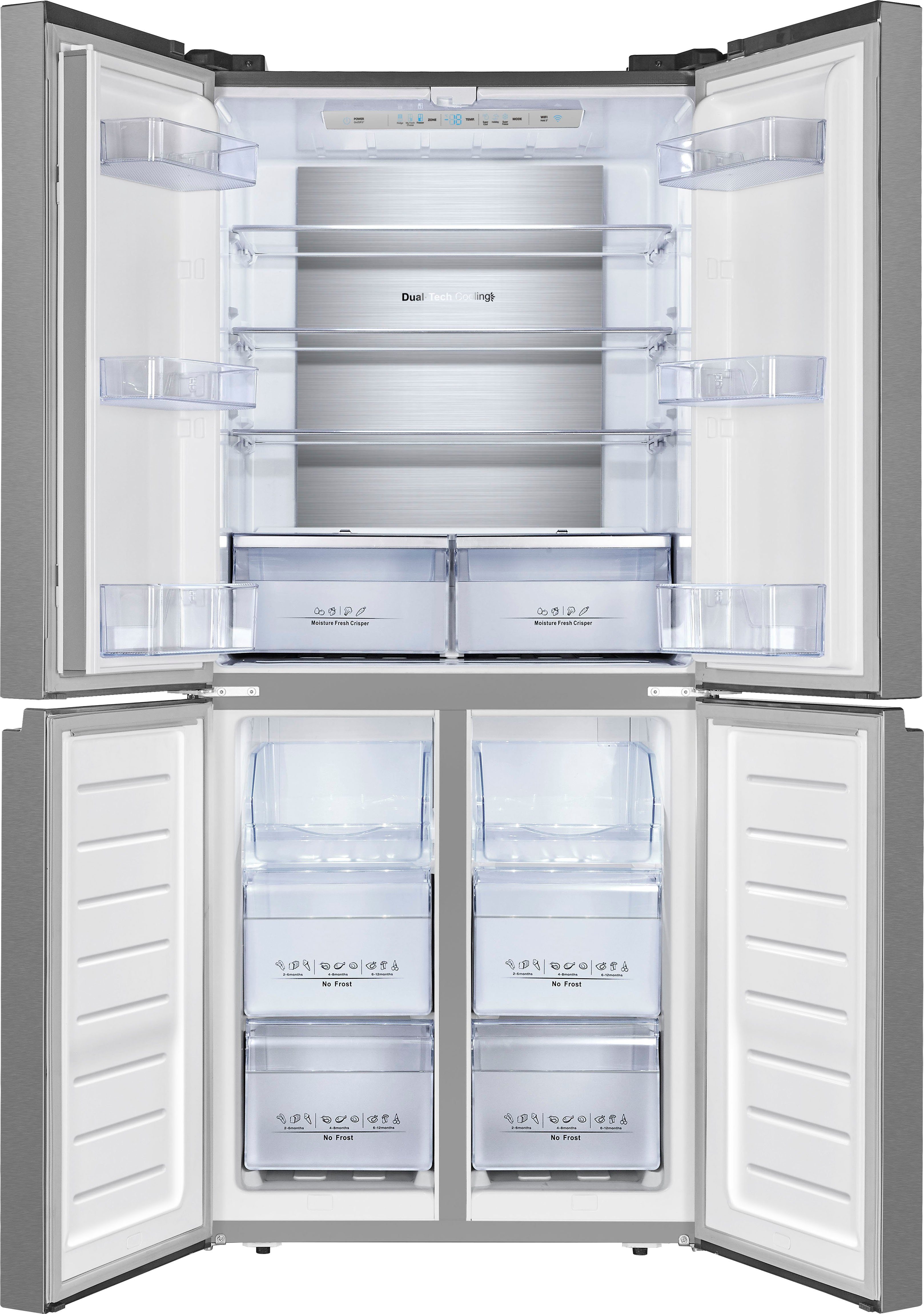 Hisense Multi Door RQ563N4SI2, 181 cm hoch, 79,4 cm breit