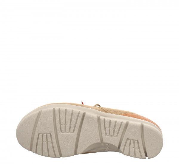 KING Schnürschuh - Beige/Kombi