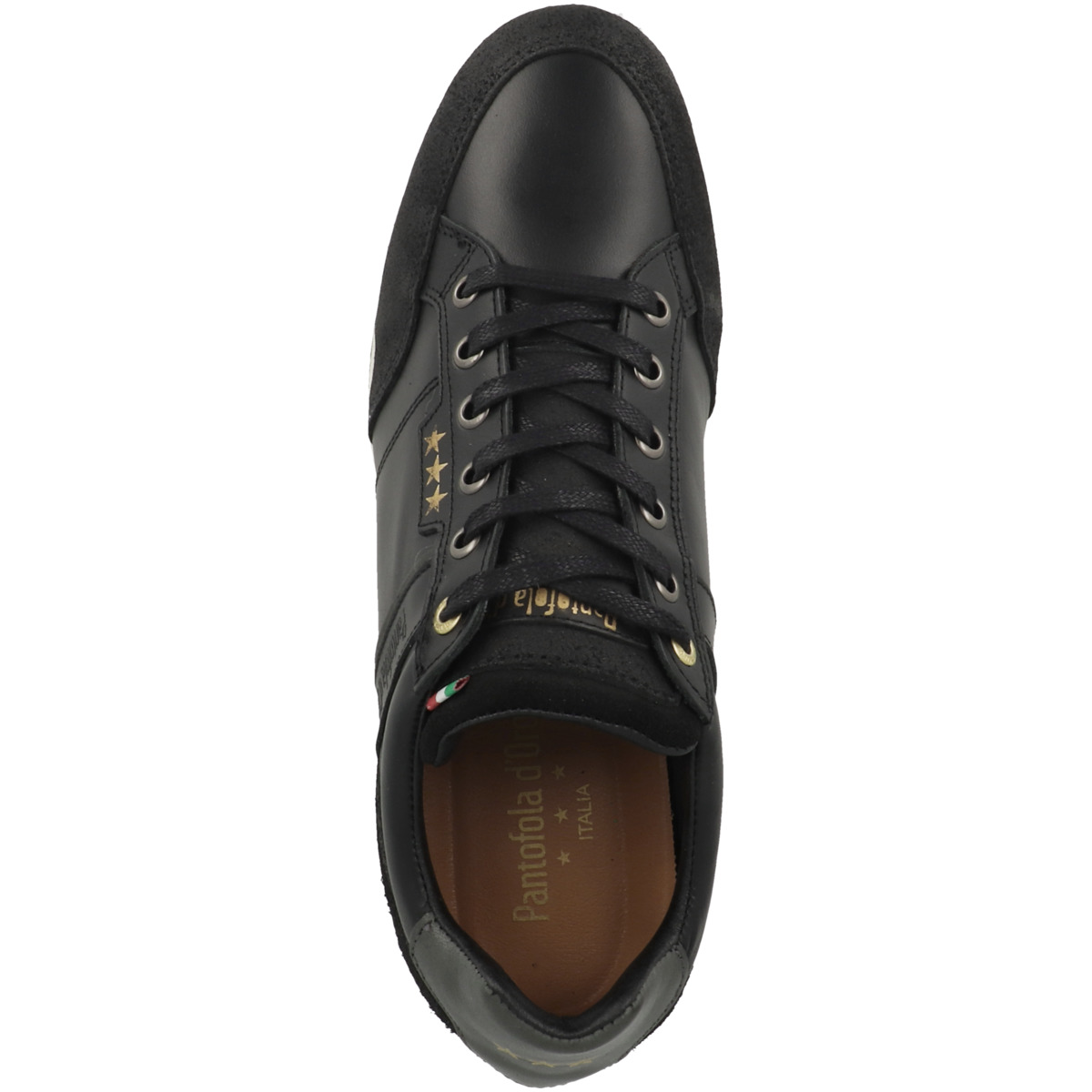 Pantofola d Oro Roma Uomo Low Sneaker Low schwarz