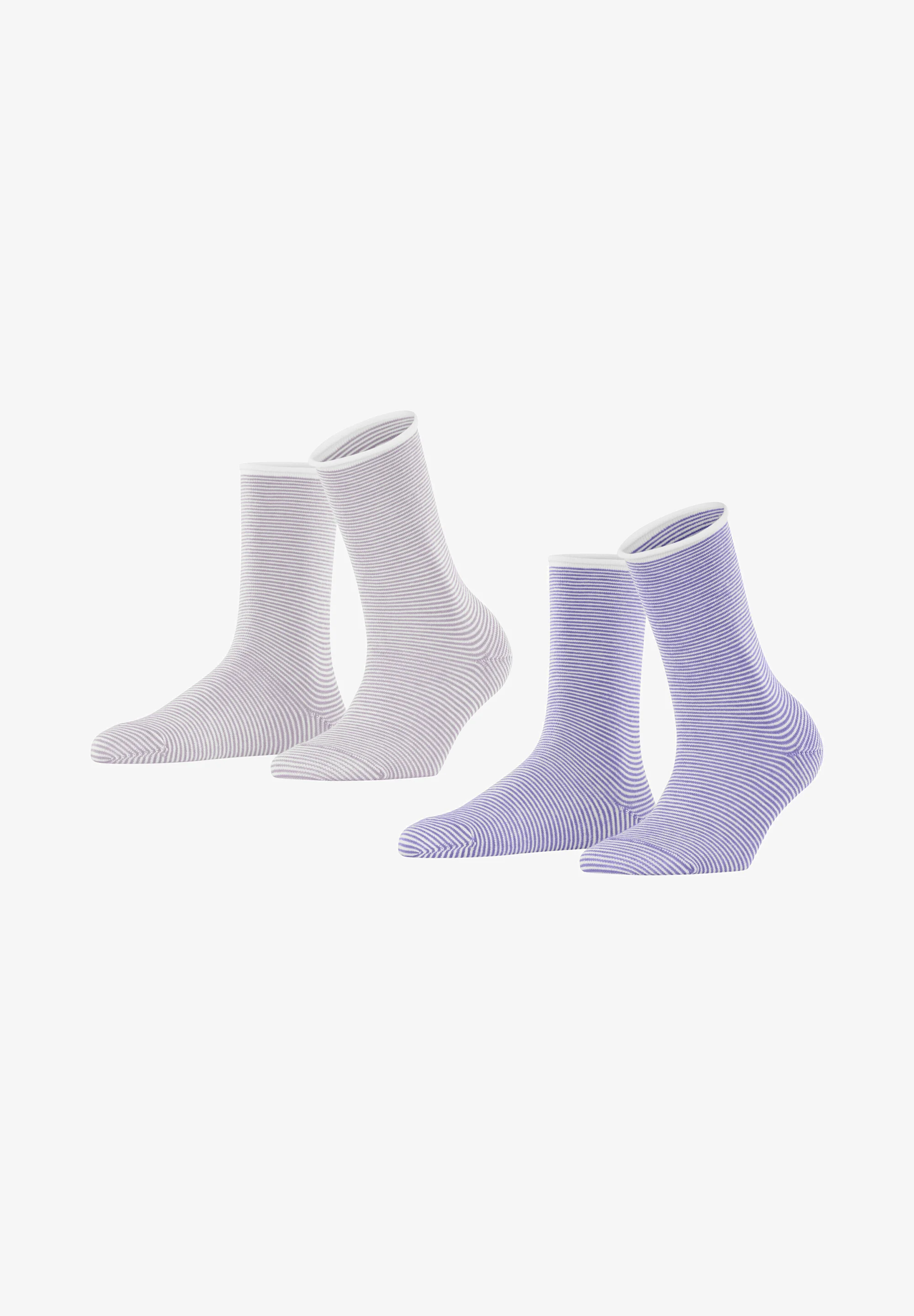 Paquete de 2 calcetines Esprit Allover Stripe con estampado