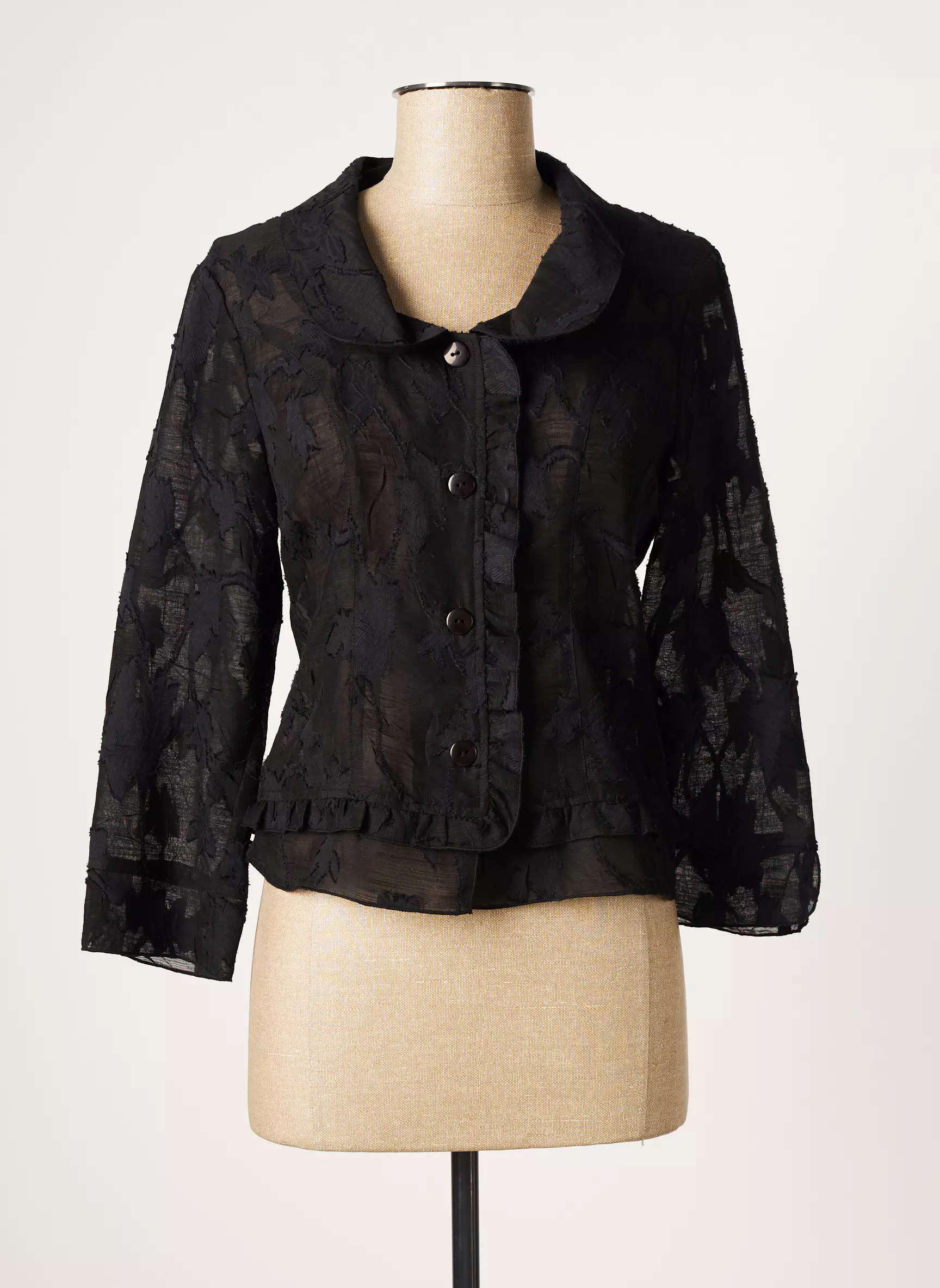 Jean Delfin Vestecasual Femme couleur noir