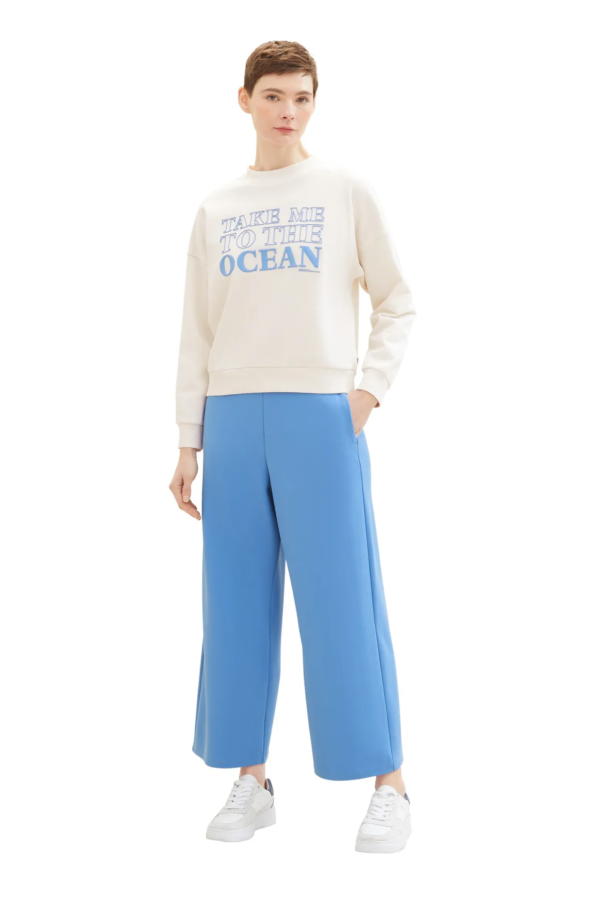 Tom Tailor Denim  Hose - Blau - Wide Leg