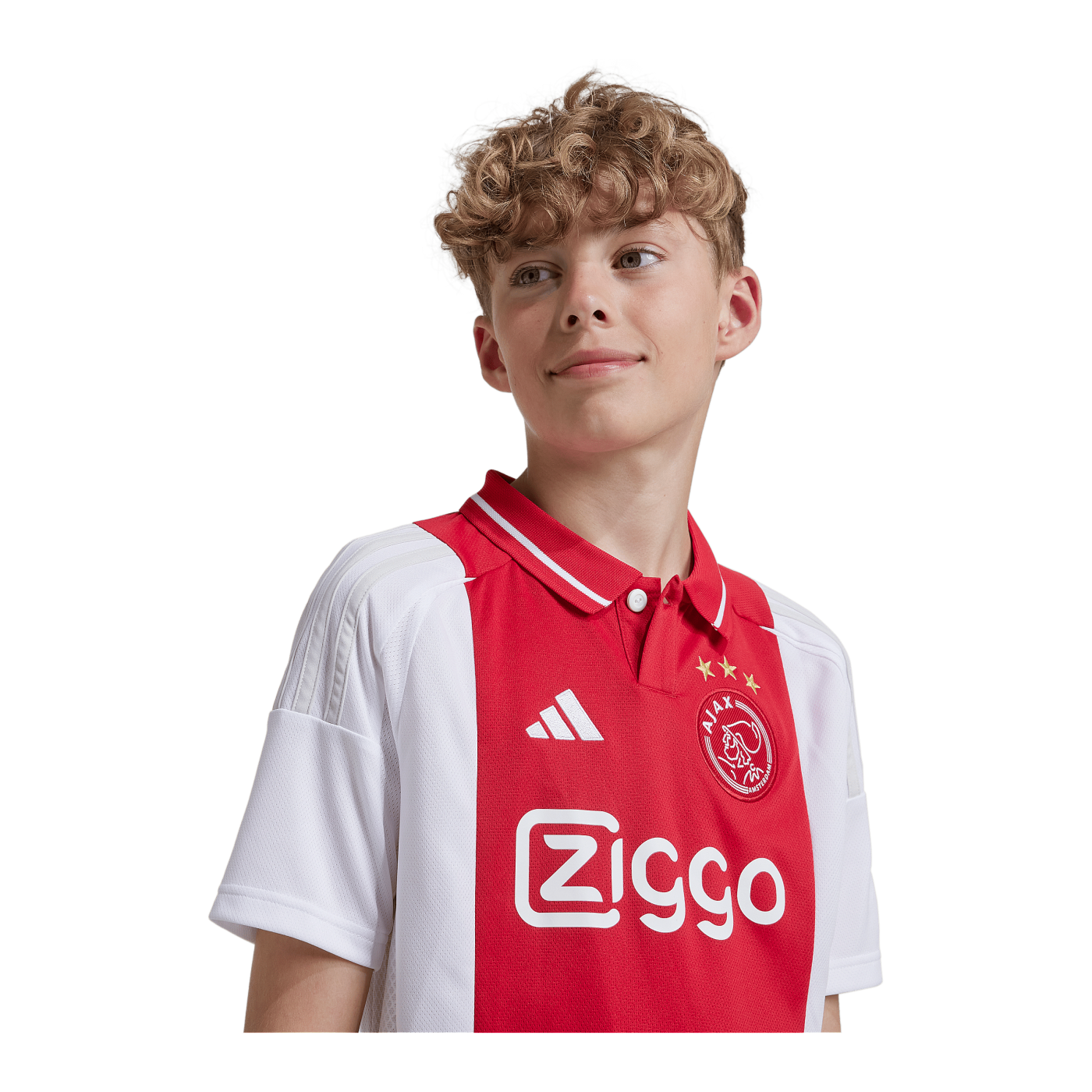 adidas Ajax Amsterdam Trikot Home 2024/2025 Kids Weiss