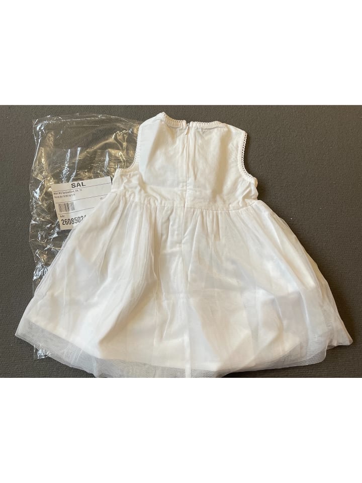 Blue Seven weißes Tüllkleid günstig kaufen 74