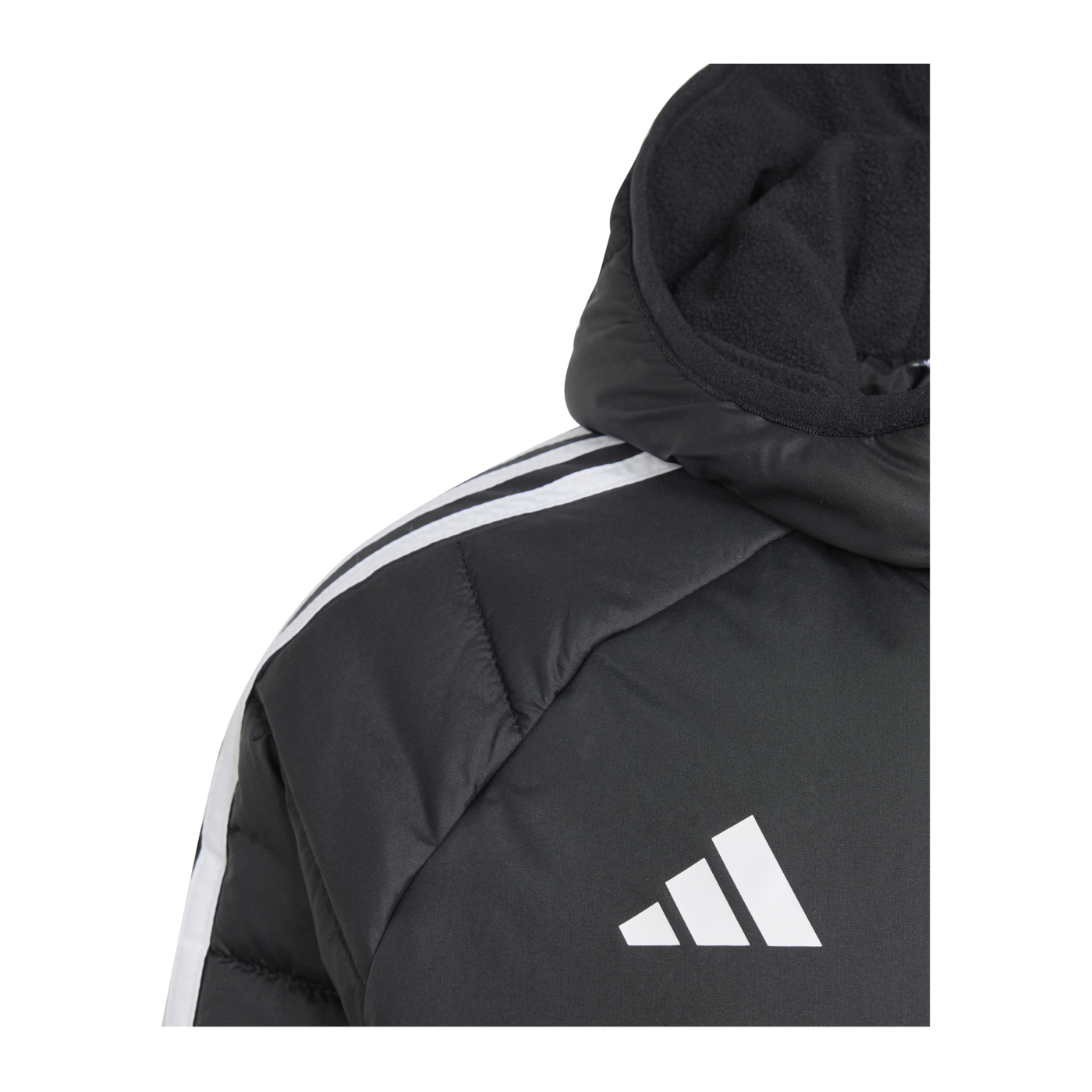 adidas Tiro 24 Winterjacke Kids Schwarz Weiss