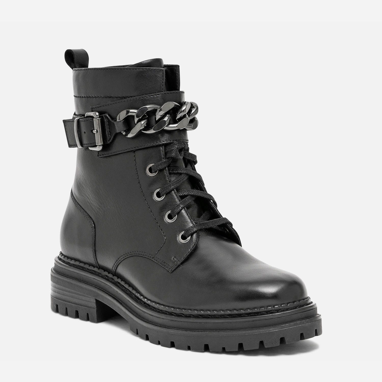 Bottine TEXTO noire