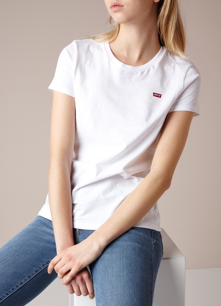 T-shirt Levi's Perfect Tee in cotone con logo ricamato