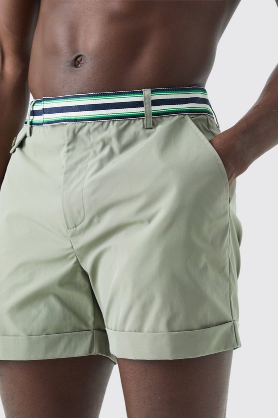 Kurze smarte Badehose mit Tasche