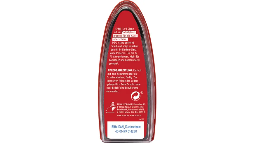 Erdal 1.2.3 Glanz 50 g