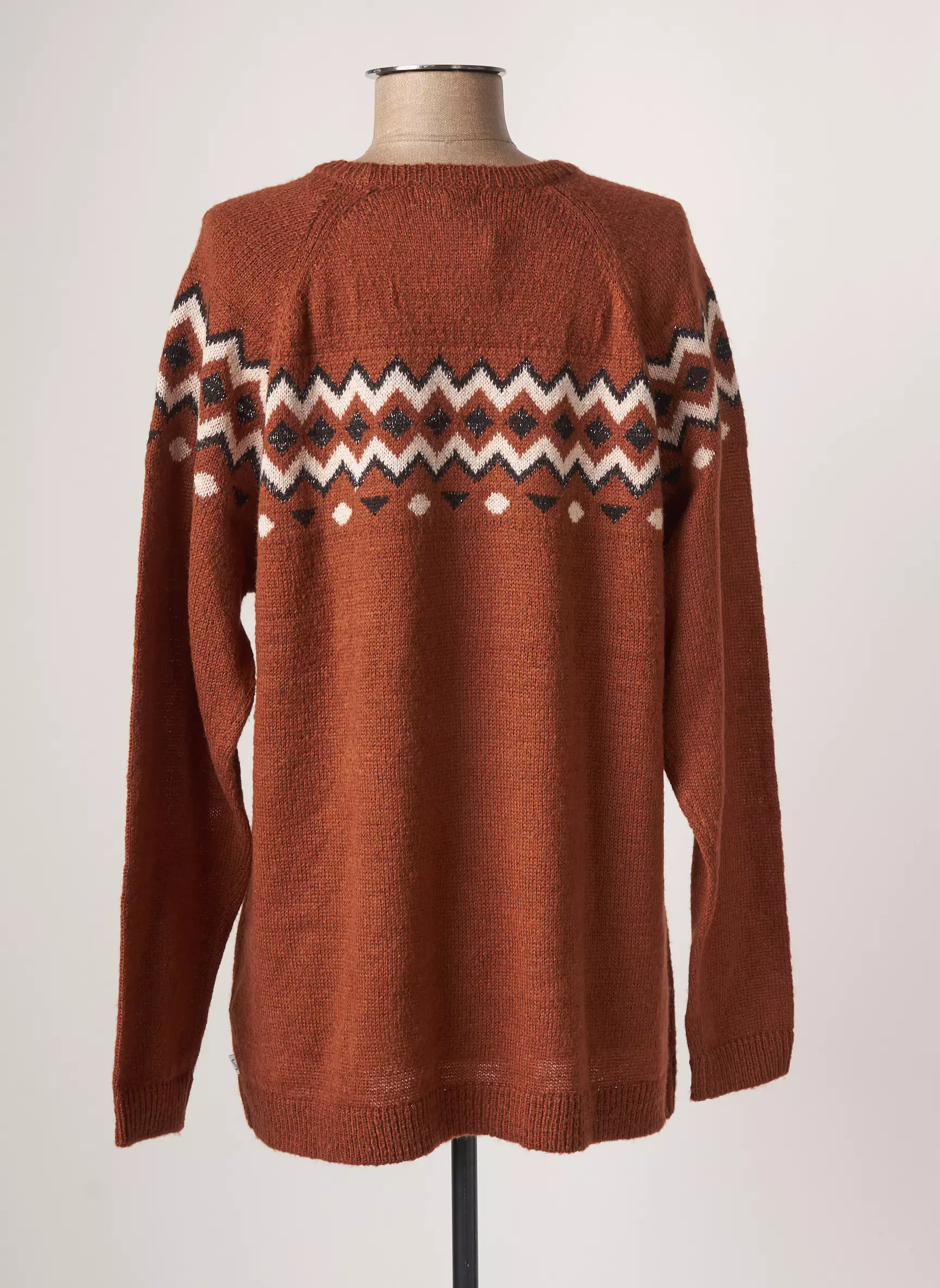 Zhenzi Pulls Femme couleur marron