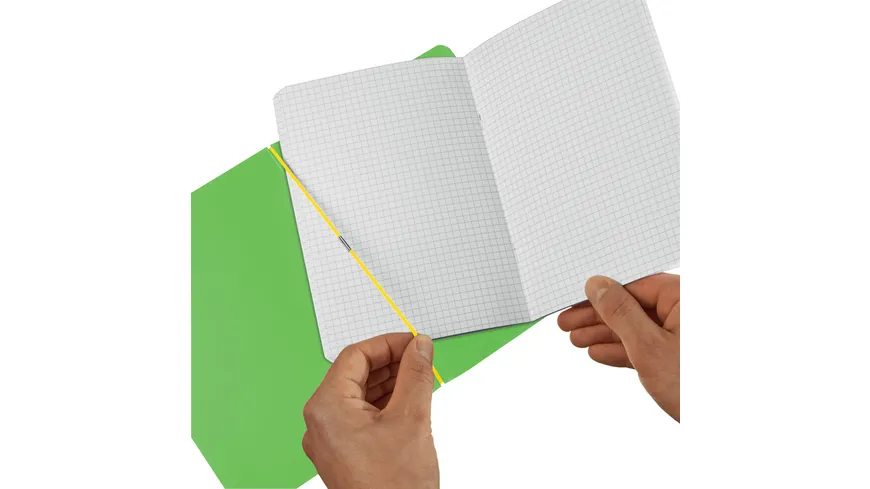 herlitz my.book flex Notizheft PP A5 hellgrün kariert