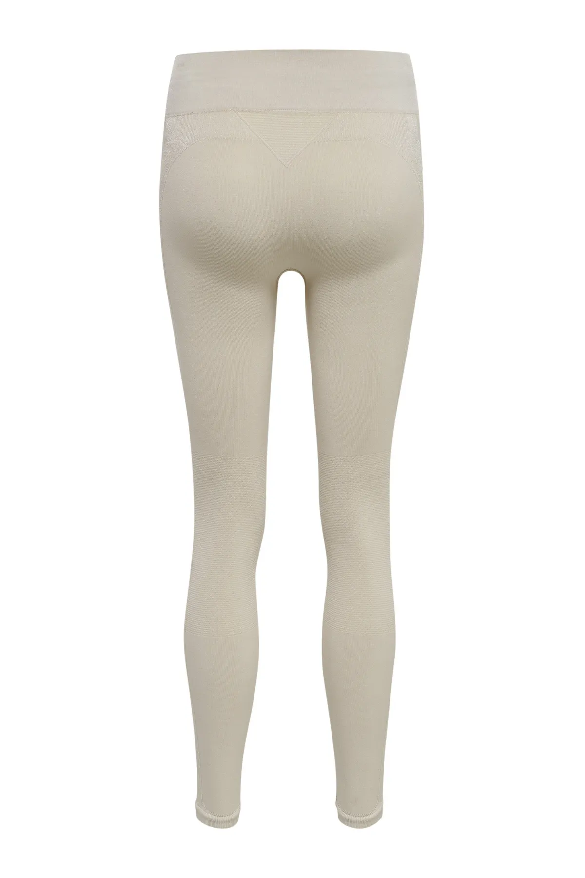 hummel  Sport-Leggings - Beige - Mittlerer Bund