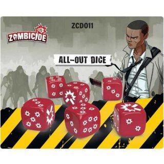 Zombicide 2nd Edition: All-Out Dice Pack