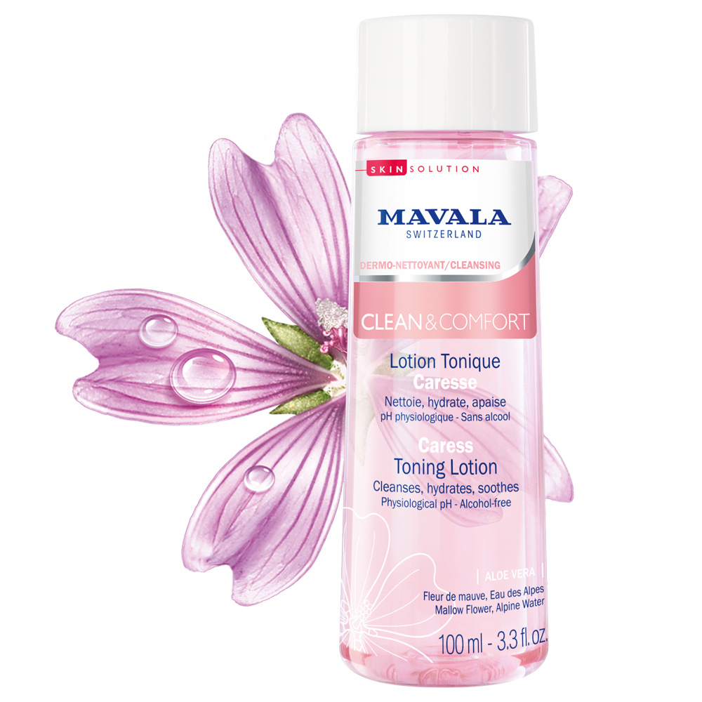 Mavala CLEAN & COMFORT Lotion Tonique Hydratante, format voyage