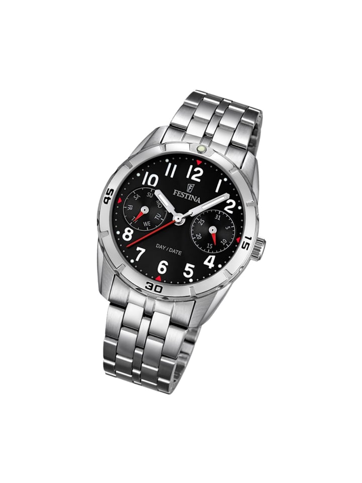 Festina Analog-Armbanduhr Festina Junior Collection silber mittel (ca. 33mm) günstig kaufen onesize