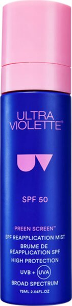 Ultra Violette Preen Screen Reapplication Mist SPF50+ Sonnenspray
