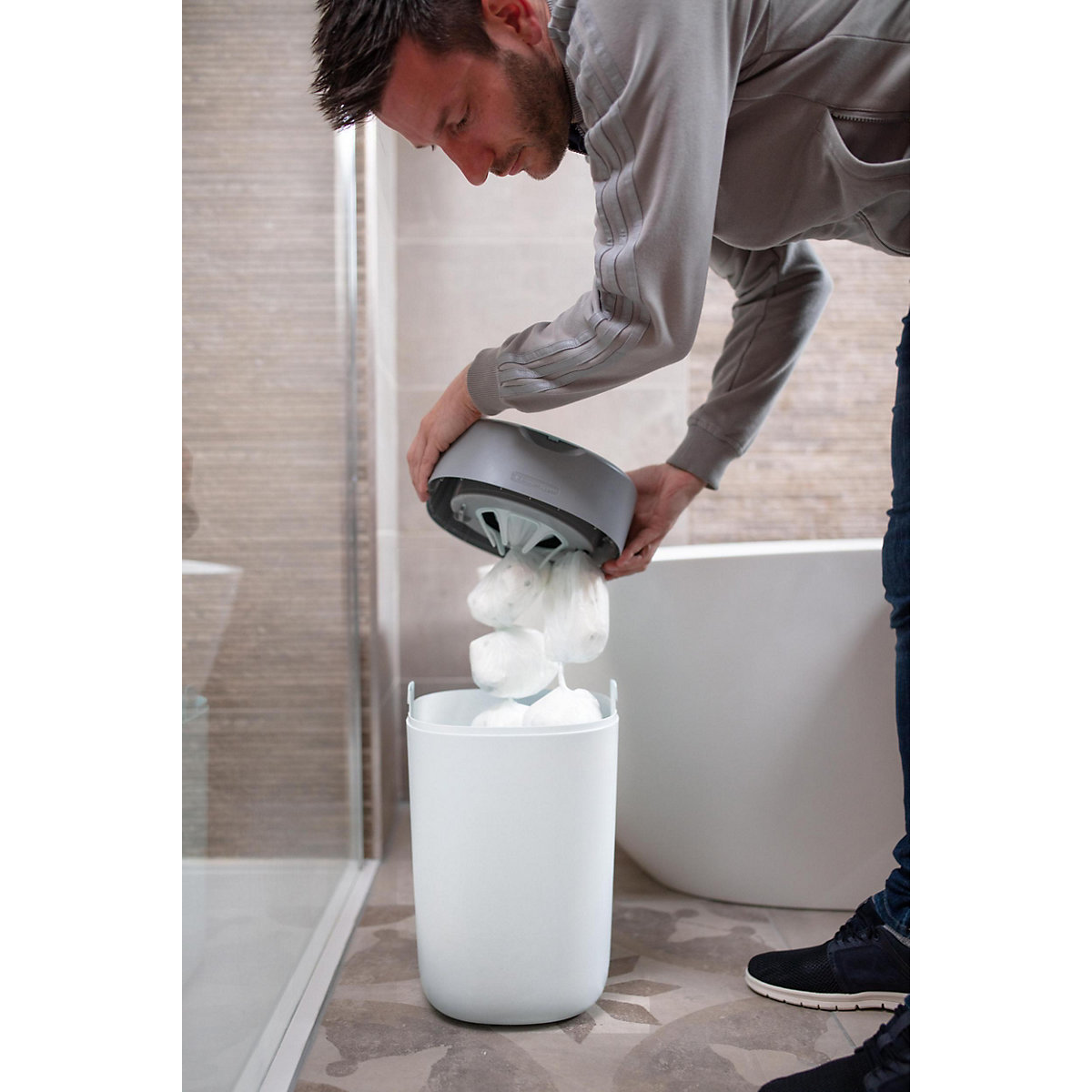 Tommee Tippee Nachfüllkassetten für Twist & Click Und Sangenic Tec Windeleimer, 3er Set